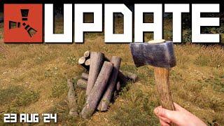 First look at new loooong rivers and legacy woodpiles! | Rust Update 23rd August 2024