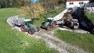 LU-Herzog Miststreuen  | 2x Fendt | Gruber & MEV Miststreuer | Massey Ferguson | Pflanzenkohle |agco