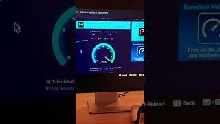 SLT 1Gbps Speed Test