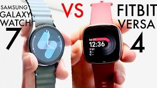 Fitbit Versa 4 Vs Samsung Galaxy Watch 7! (Comparison) (Review)