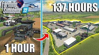 I SPENT 137 HOURS Becoming a  MILLIONAIRE in FS22 ($10 MILLION CHALLENGE) | Farming Simulator 22