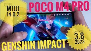 Poco M4 Pro Genshin Impact Test 2023 | MIUI 14.0.2 Helio G96 Gaming Test Terbaru