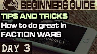 MKX Mobile Tips and Tricks. FACTION WARS. All you need to know.