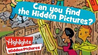 Hidden Picture Puzzles | Cool Giraffes | Fun games for kids | Highlights