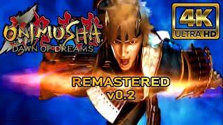 Onimusha: Dawn of Dreams HD REMASTERED PROJECT v0.2 4K - PCSX2 1.6.0