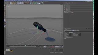Tutorial - RealFlow | Cinema 4D Particle-Object Interaction: Fluid colliding
