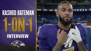 1-on-1: Rashod Bateman Reacts to Game-Winning Touchdown | Baltimore Ravens