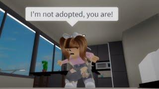 A Sister Bullying Her Younger Sister, Calling Her Adopted (Roblox)