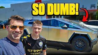 Day 1: The Idiots Guide to owning a Tesla Cybertruck - I bought and surprised my son with it!