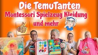 Die TemuTanten Montessori Spielzeug, Kleidung und mehr ,top oder Flop 