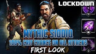 TWD RTS: Mythic Siddiq, 100% Crit Chance on All Attacks! The Walking Dead: Road to Survival Leaks