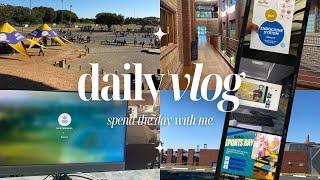 DAY IN THE LIFE OF A UL MEDICAL STUDENT ep7🩺metsi a pula res|new module|maths building|sports day