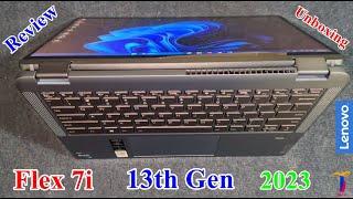 Lenovo Flex 7i 14IRU8 Core 7 13th Gen Review  | 2 in 1 Laptop | Intel EVO Core i7 512GB 16GB RAM