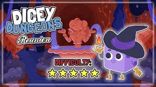 The EXTREME DIFFICULTY Witch Puzzles are INSANE in Dicey Dungeon Reuinion