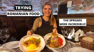 Traditional ROMANIAN FOOD Tour (Foods you need to try in TRANSYLVANIA)