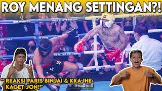 TERCENGANG‼️ REAKSI PARIS BINJAI & JEKSON KAGET NGELIAT ROY COMEBACK DIATAS RING⁉️