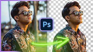 Mit 3 Klicks KOMPLETTEN Hintergrund in Photoshop entfernen [Für Anfänger!] - 2023