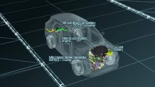 Hyundai Tucson 48V Mild Hybrid - Animation