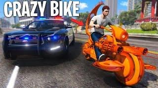 Running from Cops with Craziest Bike in GTA 5 RP