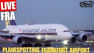 Live Late Night Planespotting Frankfurt AirportNachtflugverbot stoppt letzten Abflug des Tages!"