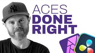 Simple ACES VFX Masterclass for Resolve + Affinity Photo