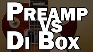 Direct Recording: Preamp vs. Direct Box