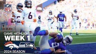 Denver Broncos vs. Seattle Seahawks | NFL 2024 Week 1 Game Highlights