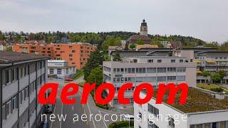 new Aerocom signage