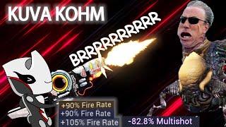 Warframe - 800% Fire Rate Machine Gun KUVA KOHM