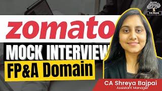 Live Mock Interview Practice - Financial Planning & Analysis Domain | Interview Practice