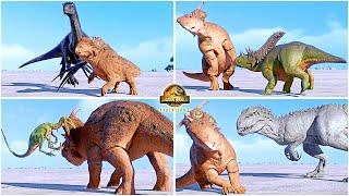 Pachyrhinosaurus Death Animations by All Dinosaurs  Jurassic World Evolution 2