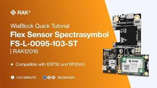 Flex Sensor Spectrasymbol FS-L-0095-103-ST Work with Arduino IDE | RAK12016