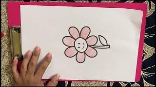 BEAUTIFUL BORDER DESIGNS/PROJECT WORK Foreign flower | Shihab Job News