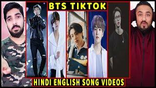 #2 | Pakistani Reaction To BTS Hindi English Tik Tok Songs | Topop Reactions