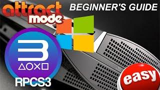 Attract Mode RPCS3 Setup Guide