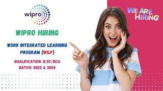 Wipro's Work Integrated Learning Program (WILP) 2024