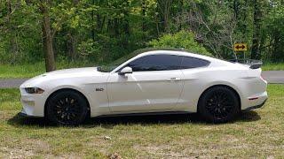 Playing with a 2021 Mustang GT 5.0 10 speed at Trinity