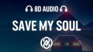 Afroki - Save My Soul feat. Jordan Grace (Lyrics) | 8D Audio 