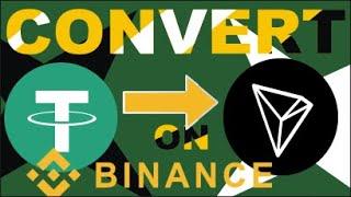 Convert USDT To TRX On Binance | How I Convert TRX To USDT On Binance (TRX to USDT Binance)