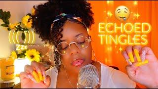 ASMR Echoed Mouth Sounds & Triggers for Full Body Tingles & Sleep Inducing Relaxation  (SO GOOD)