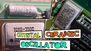 Crystal/ceramic resonators & oscillators + Digital clock