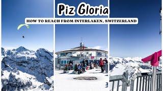 Schilthorn Piz Gloria, Murren,  Birg Thrill Walk in Switzerland- Day trip from Interlaken Swiss Alps