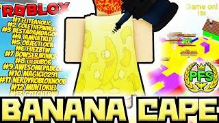 How To Obtain BANANA Cape!! *LIMITED* | Roblox Pillow Fight Simulator