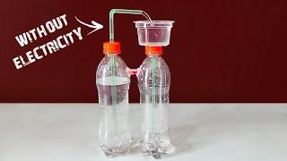 How to make Automatic water Fountain Without Electricity | Non-stop water Fountain | Science Project