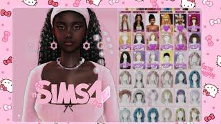 HOW TO ORGANISE YOUR CC IN CAS AESTHETICALLY | The Sims 4⭐️