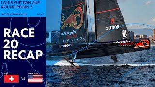 Louis Vuitton Cup Round Robin Race 20 Recap