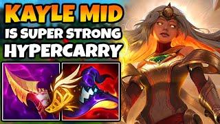Melt entire teams with KAYLE MID. She is extremely strong right now!