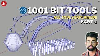 1001 bit tool Sketchup in detail (Part1)  | Architecture tract | With Manan Hans