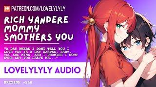 ASMR - Rich Yandere Mommy Smothers You [Doting][Gentle][Obsessive][Sleep AID][Rain]