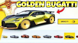 Golden Bugatti divo || Rare skin || Funny moments || Extreme car driving simulator||